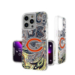 Chicago Bears Paisley Glitter Case-0