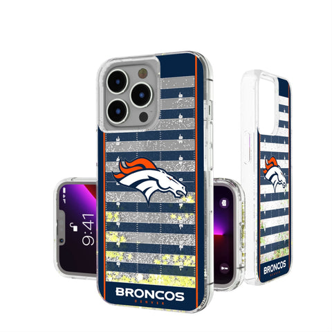 Denver Broncos Field Glitter Phone Case