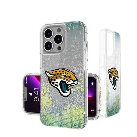 Jacksonville Jaguars Linen Glitter Phone Case