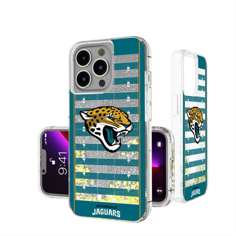 Jacksonville Jaguars Field Glitter Phone Case