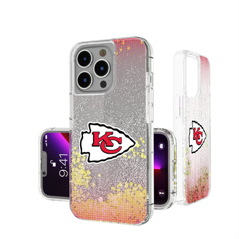 Kansas City Chiefs Linen Glitter Phone Case