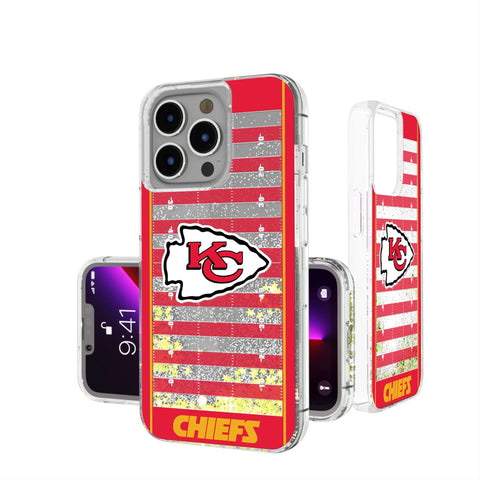 Kansas City Chiefs Field Glitter Phone Case