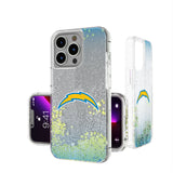 Los Angeles Chargers Linen Glitter Phone Case