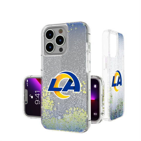 Los Angeles Rams Linen Glitter Phone Case