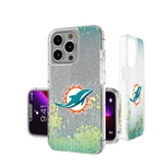 Miami Dolphins Linen Glitter Phone Case-0