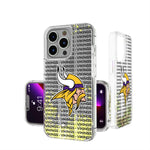 Minnesota Vikings Blackletter Glitter Case-0