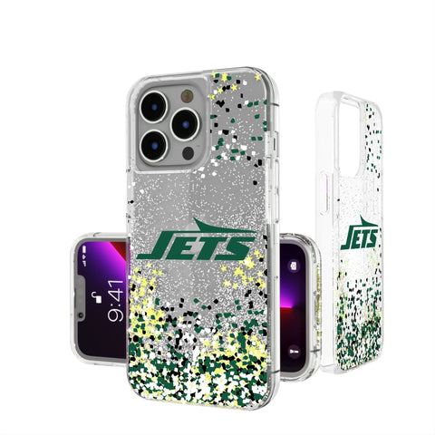 New York Jets Confetti Glitter Phone Case