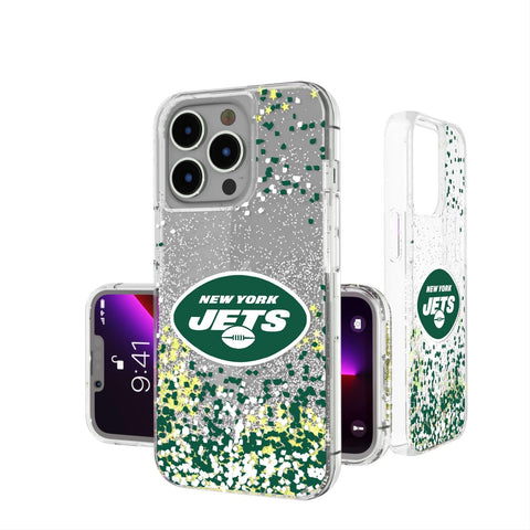 New York Jets Confetti Glitter Case-0