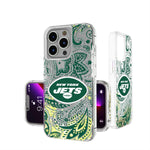 New York Jets Paisley Glitter Case-0