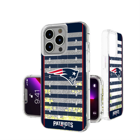 New England Patriots Field Glitter Phone Case