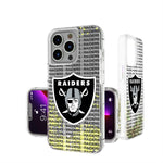 Las Vegas Raiders Blackletter Glitter Case-0