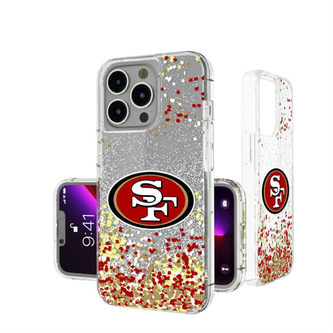 San Francisco 49ers Confetti Glitter Phone Case