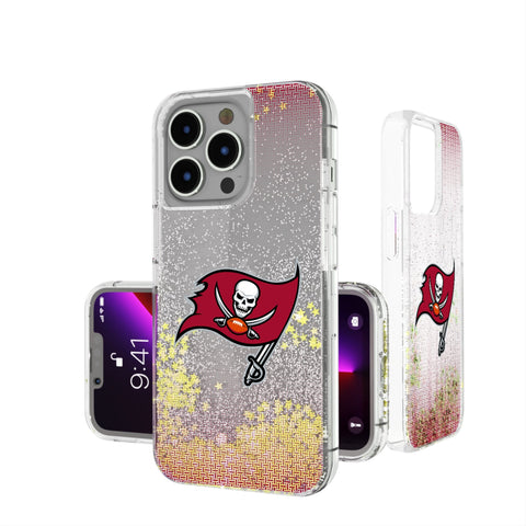 Tampa Bay Buccaneers Linen Glitter Phone Case