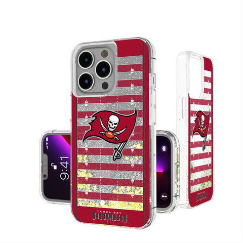 Tampa Bay Buccaneers Field Glitter Phone Case