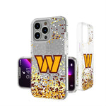 Washington Commanders Confetti Glitter Phone Case