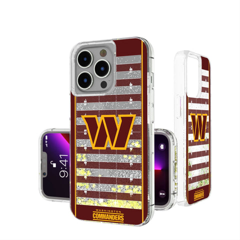 Washington Commanders Field Glitter Phone Case