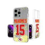 Patrick Mahomes Kansas City Chiefs 15 Ready Glitter Phone Case