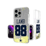 CeeDee Lamb Dallas Cowboys 88 Ready Glitter Phone Case