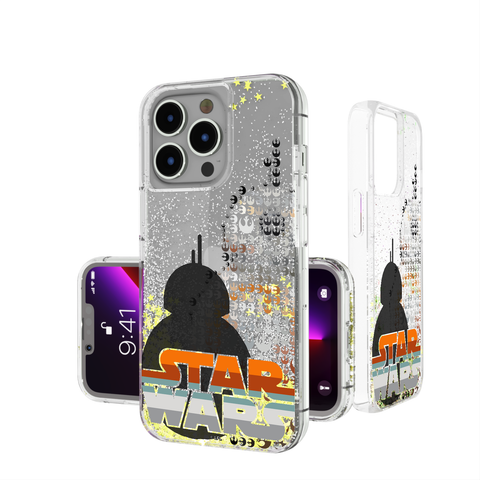 Star Wars BB-8 Quadratic Glitter Phone Case