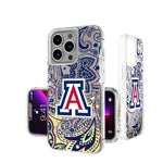 Arizona Wildcats Paisley Glitter Case-0