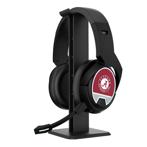 Alabama Crimson Tide Stripe Gaming Headphones-0