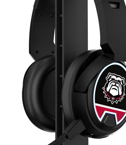 Georgia Bulldogs Stripe Gaming Headphones-0