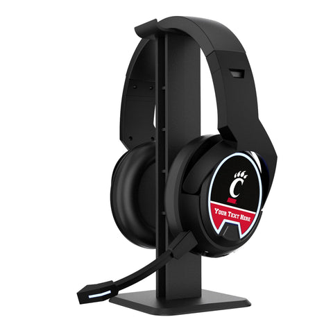 University of Cincinnati Bearcats Personalized Endzone Solid Gaming Headphones