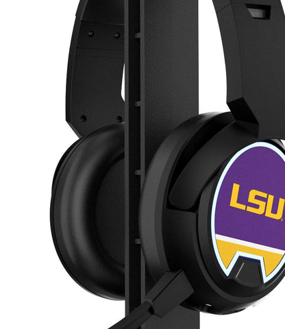 Louisiana State University Tigers Stripe Gaming Headphones-0