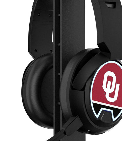 Oklahoma Sooners Stripe Gaming Headphones-0