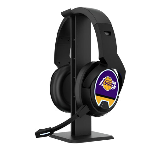 Los Angeles Lakers Stripe Gaming Headphones-0
