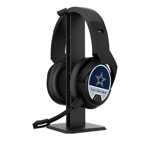 Dallas Cowboys Personalized Endzone Solid Gaming Headphones