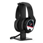 Houston Texans Personalized Endzone Solid Gaming Headphones