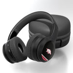 Arkansas Razorbacks Stripe Wireless Over-Ear BT Headphones With Case-0