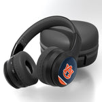 Auburn Tigers Stripe Wireless Over-Ear BT Headphones With Case-0