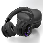 Colorado Rockies Stripe Wireless Over-Ear Bluetooth Headphones-0