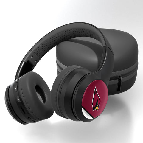 Arizona Cardinals Stripe Wireless Over-Ear Bluetooth Headphones-0