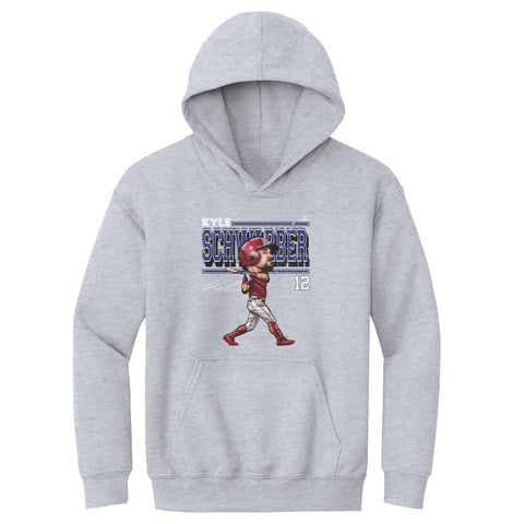 Kyle Schwarber Philadelphia Cartoon WHT