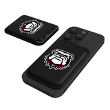University of Georgia Bulldogs Uga Insignia Black Magnetic Credit Card Wallet