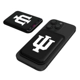 Indiana University Hoosiers Insignia Black Magnetic Credit Card Wallet