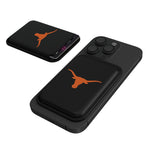 Texas Longhorns Insignia Black Magnetic Credit Card Wallet-0