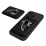 Atlanta Falcons Classic Insignia Black Magnetic Credit Card Wallet