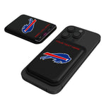Buffalo Bills Personalized Insignia Black Magnetic Credit Card Wallet