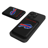 Buffalo Bills Personalized Insignia Black Magnetic Credit Card Wallet