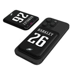 Saquon Barkley Philadelphia Eagles 26 Ready Black Magnetic Credit Card Wallet
