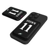 A.J. Brown Philadelphia Eagles 11 Ready Black Magnetic Credit Card Wallet