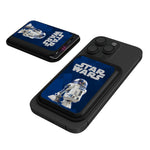 Star Wars R2-D2 Color Block Black Magnetic Credit Card Wallet