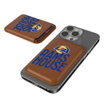 Los Angeles Rams 2024 Illustrated Limited Edition Brown Magnetic Credit Card Wallet-0