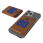 CeeDee Lamb Dallas Cowboys 88 Ready Brown Magnetic Credit Card Wallet