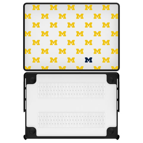 University of Michigan Wolverines Fashion Pattern Laptop Case for Apple MacBook