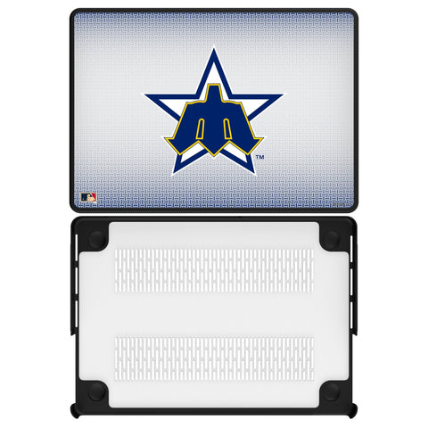 Seattle Mariners 1981-1986 - Cooperstown Collection Linen Laptop Case for Apple MacBook